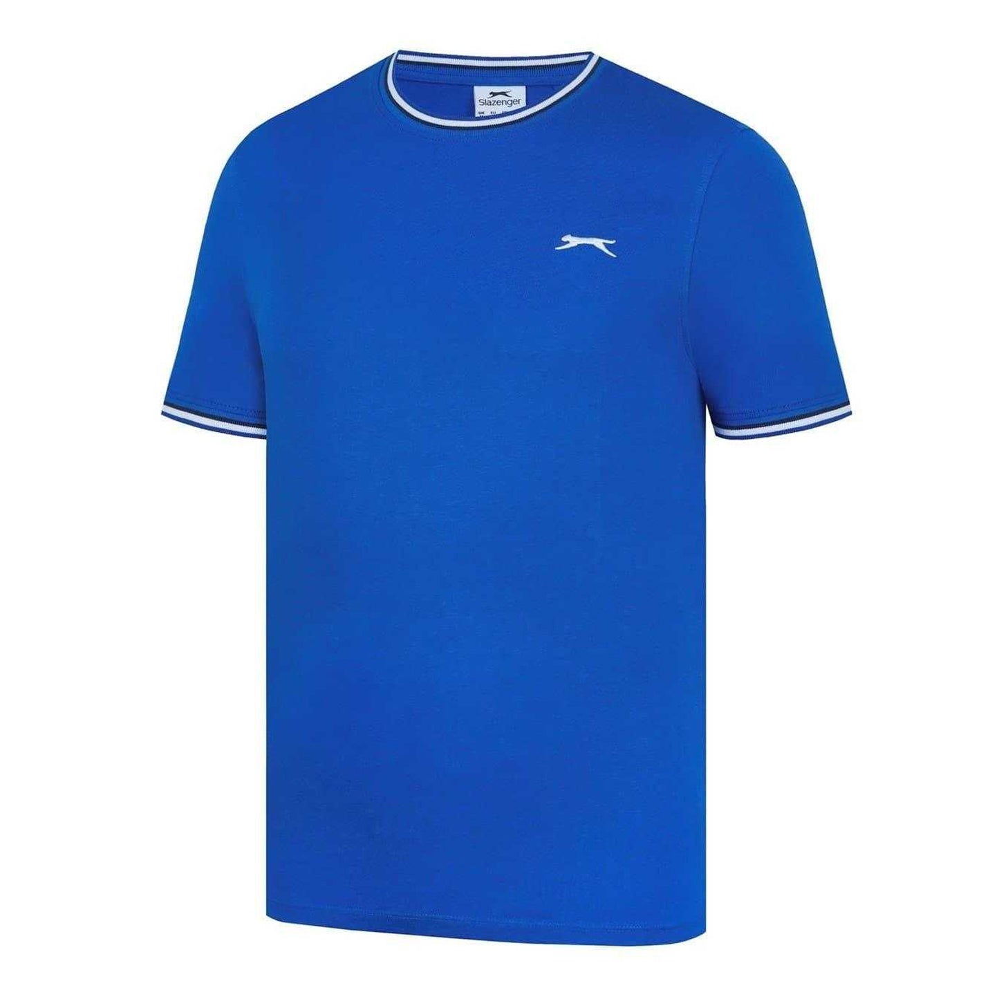 Royal Blue - Side - Slazenger Mens Cotton T-Shirt