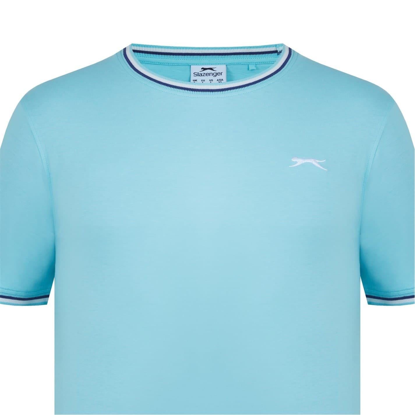 Aqua - Lifestyle - Slazenger Mens Cotton T-Shirt