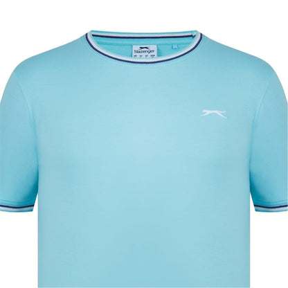 Aqua - Lifestyle - Slazenger Mens Cotton T-Shirt