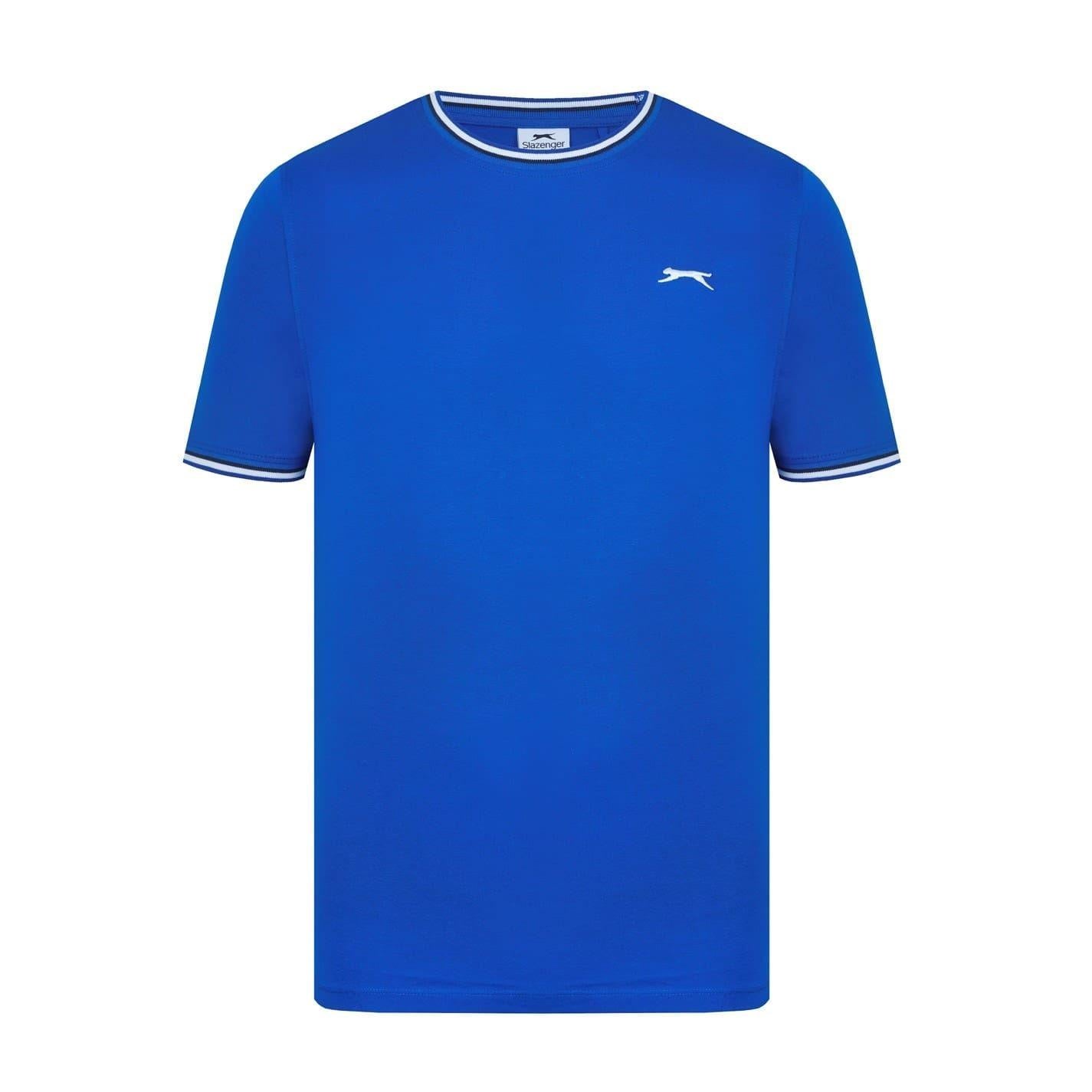 Royal Blue - Front - Slazenger Mens Cotton T-Shirt