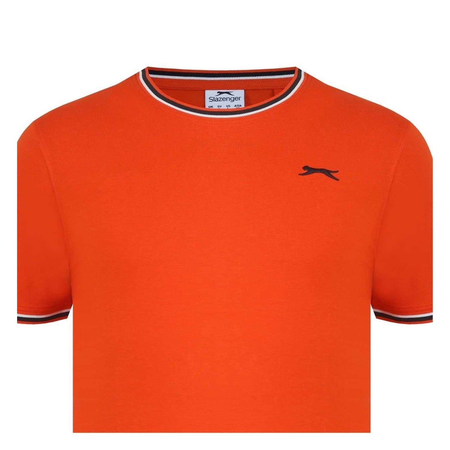 Spicy Orange - Lifestyle - Slazenger Mens Cotton T-Shirt