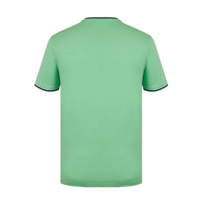 Bright Green - Back - Slazenger Mens Cotton T-Shirt