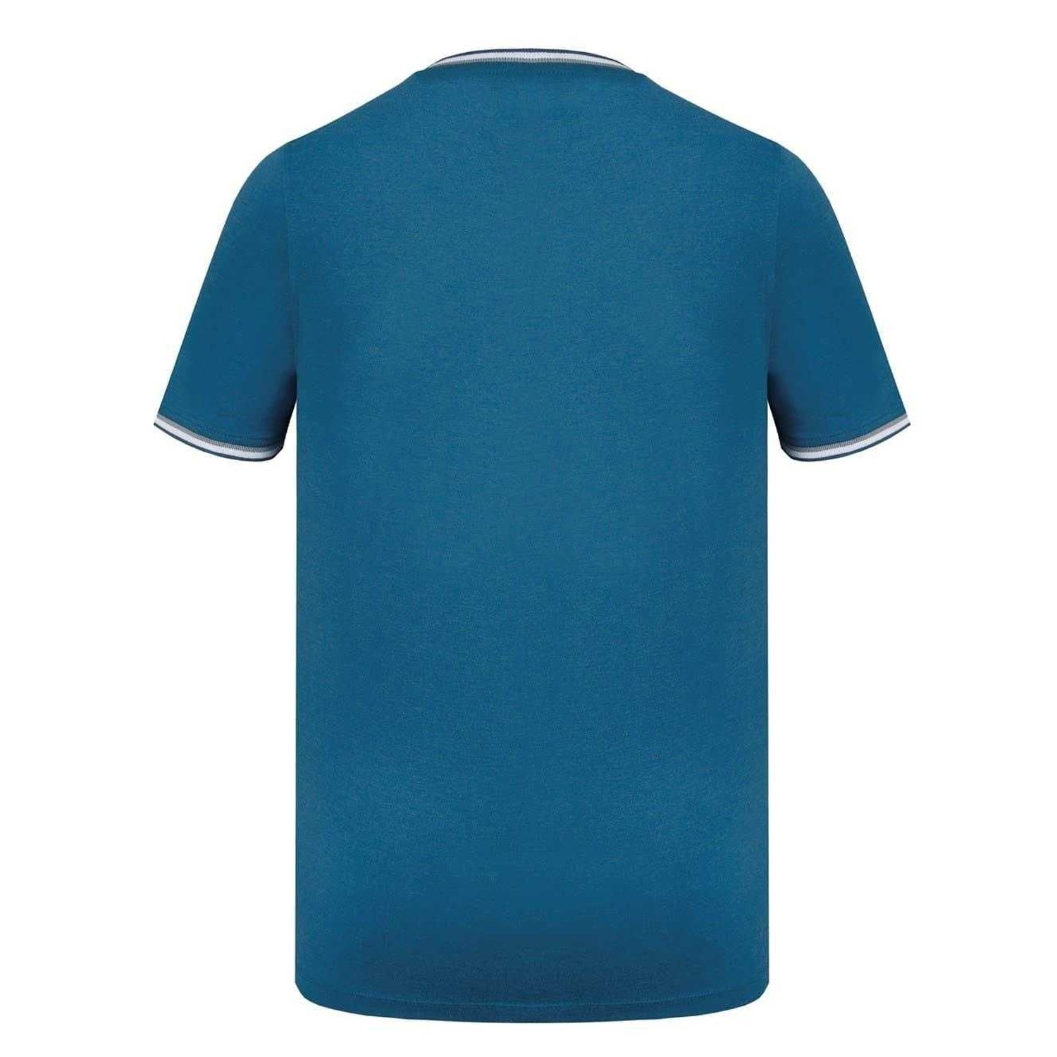 Teal - Back - Slazenger Mens Cotton T-Shirt