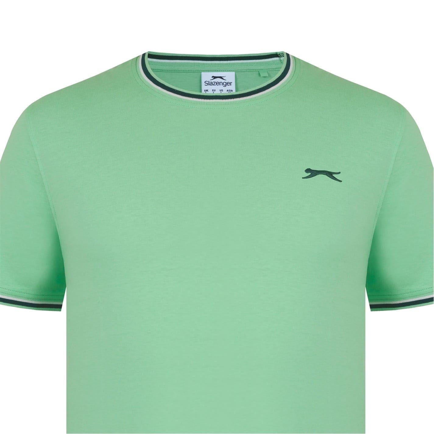 Bright Green - Lifestyle - Slazenger Mens Cotton T-Shirt
