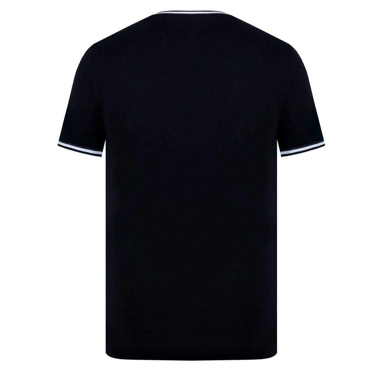 Black - Back - Slazenger Mens Cotton T-Shirt