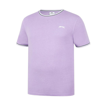 Lavender - Side - Slazenger Mens Cotton T-Shirt