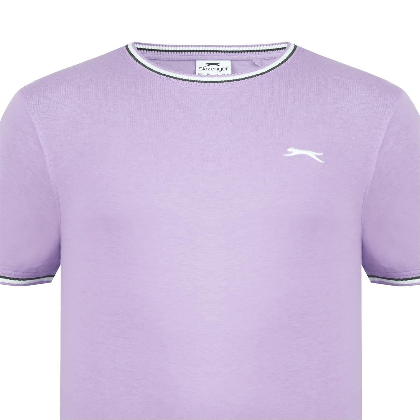 Lavender - Lifestyle - Slazenger Mens Cotton T-Shirt