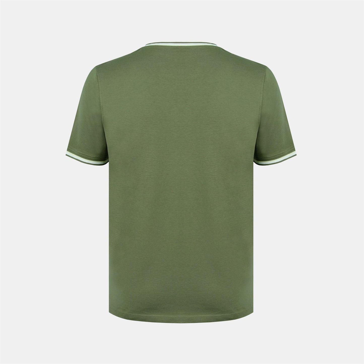 Khaki Green - Side - Slazenger Mens Cotton T-Shirt