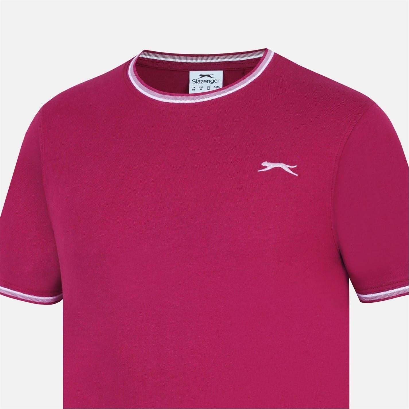 Berry - Side - Slazenger Mens Cotton T-Shirt