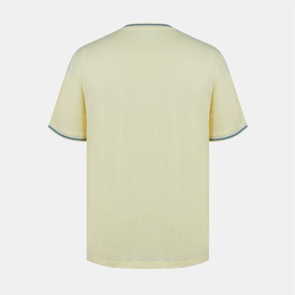 Light Yellow - Side - Slazenger Mens Cotton T-Shirt