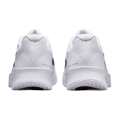 White-Black - Back - Nike Mens Vapor Lite 3 Tennis Shoes