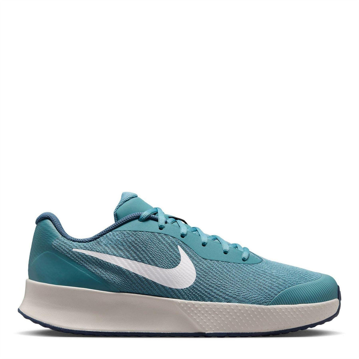 Blue-White - Front - Nike Mens Vapor Lite 3 Tennis Shoes
