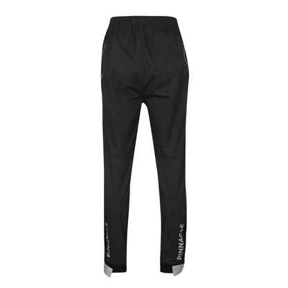 Black - Back - Pinnacle Mens Waterproof Trousers