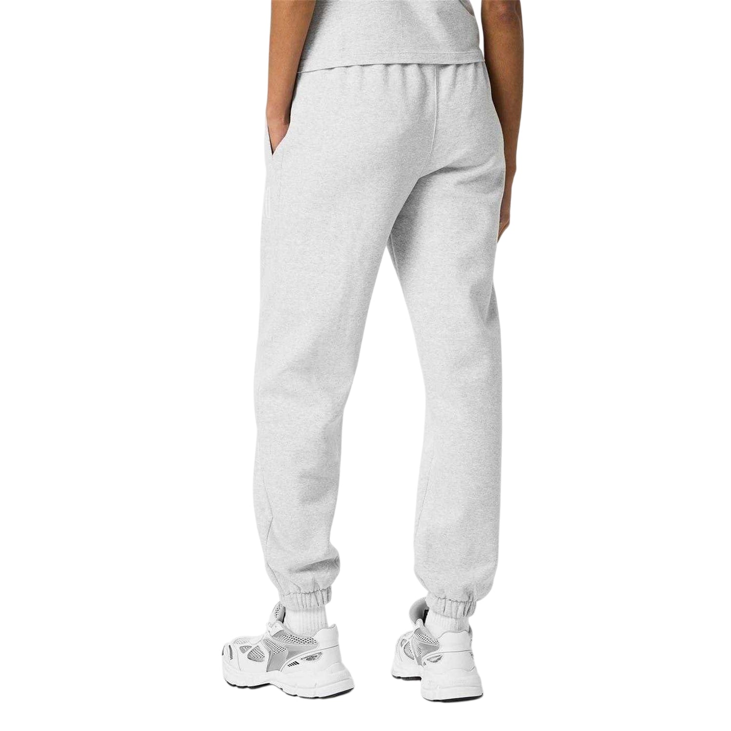Grey Marl - Back - Everlast Womens-Ladies Est 1910 Marl Logo Joggers