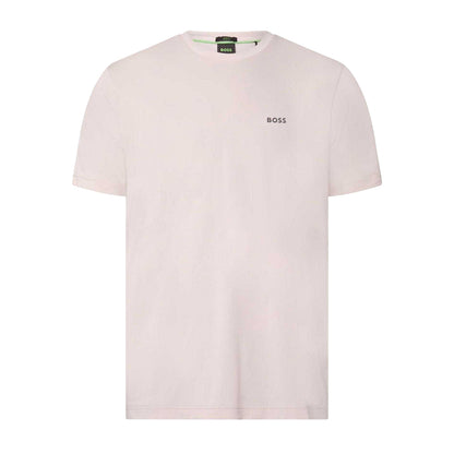 Beige - Front - Boss Mens Active T-Shirt