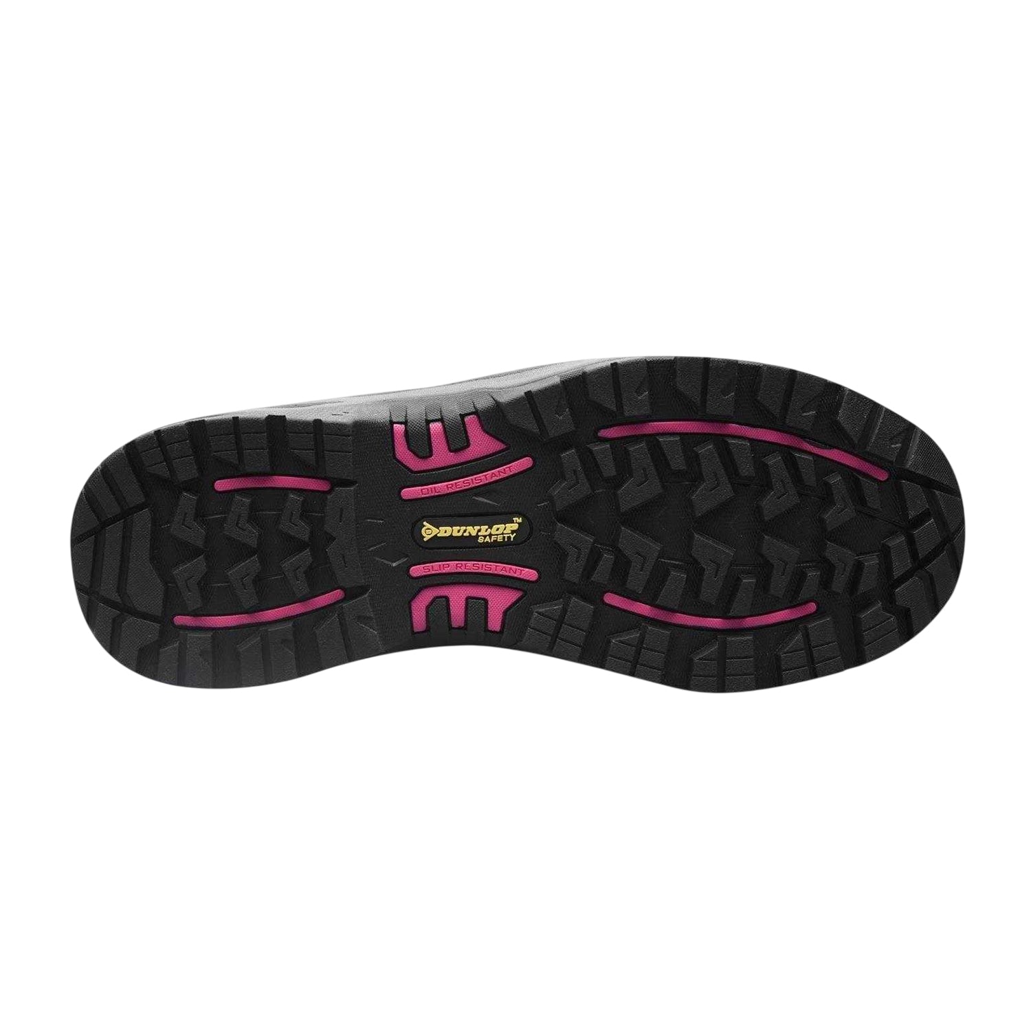 Black - Lifestyle - Dunlop Womens-Ladies Nubuck Steel Toe Cap Safety Boots
