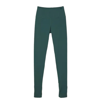 Green - Front - Lacoste Womens-Ladies Collapsible Stirrup Leggings