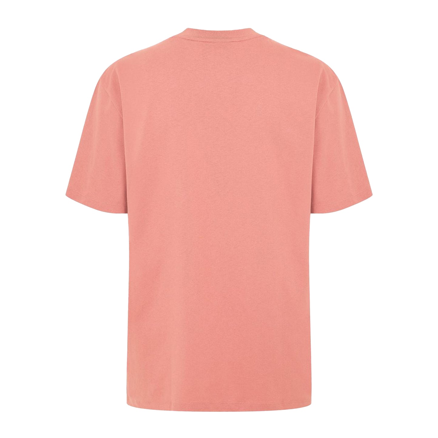 Pink - Back - Hugo Boss Mens Heavyweight Relaxed Fit T-Shirt