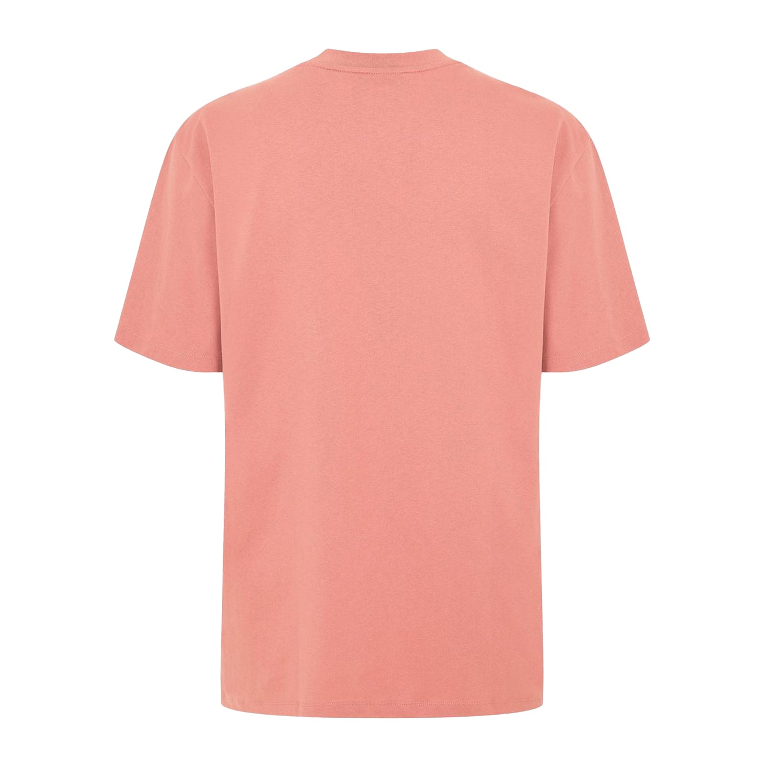 Pink - Back - Hugo Boss Mens Heavyweight Relaxed Fit T-Shirt