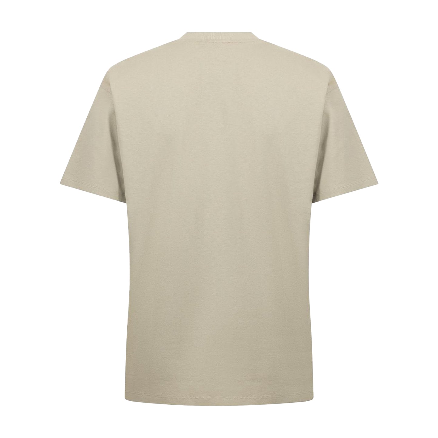Beige - Back - Hugo Boss Mens Heavyweight Relaxed Fit T-Shirt