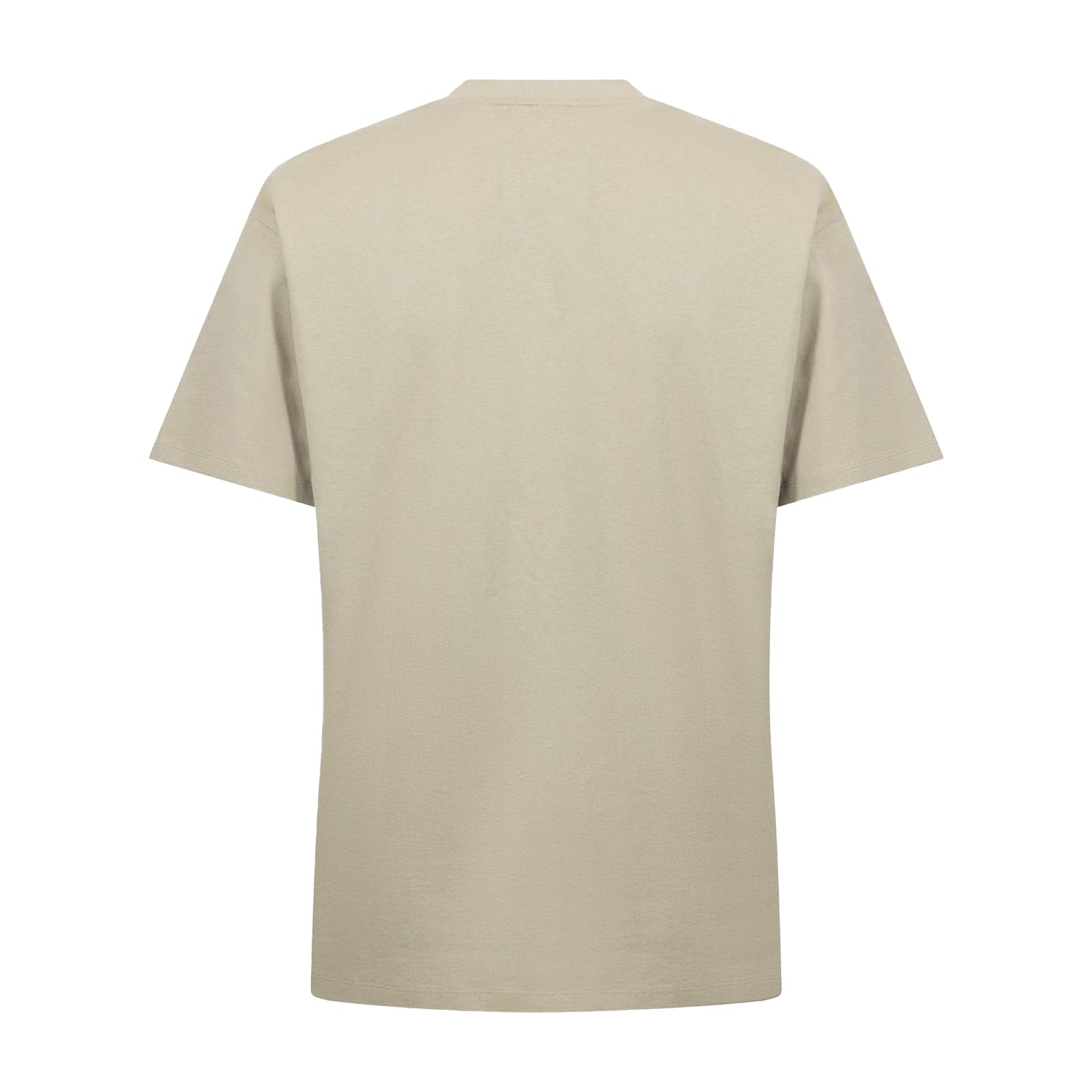 Beige - Back - Hugo Boss Mens Heavyweight Relaxed Fit T-Shirt