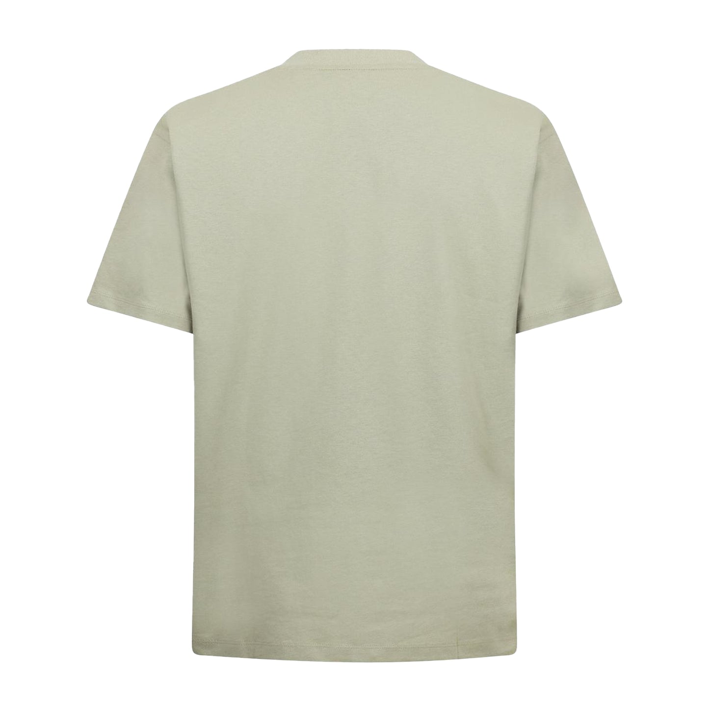 Faded Khaki Green - Back - Hugo Boss Mens Heavyweight Relaxed Fit T-Shirt