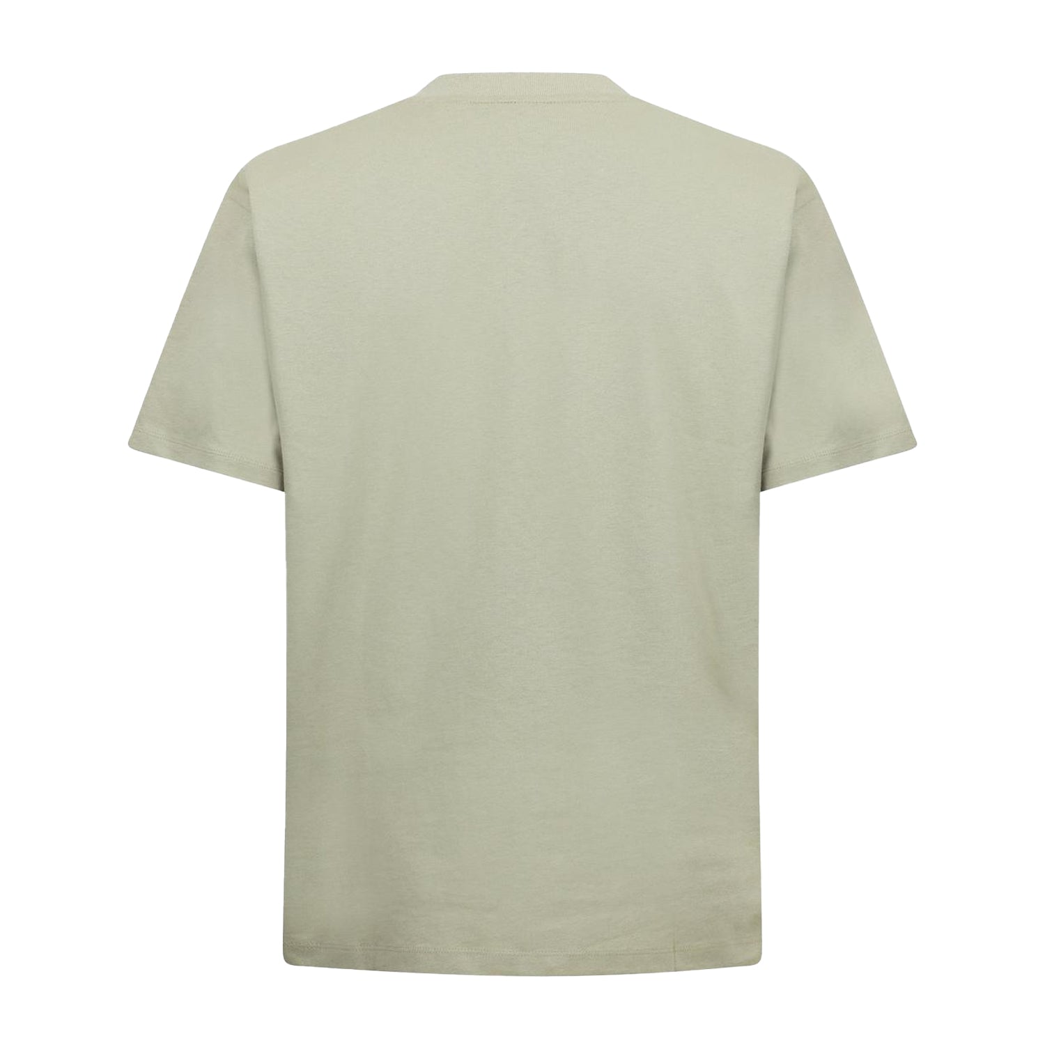 Faded Khaki Green - Back - Hugo Boss Mens Heavyweight Relaxed Fit T-Shirt