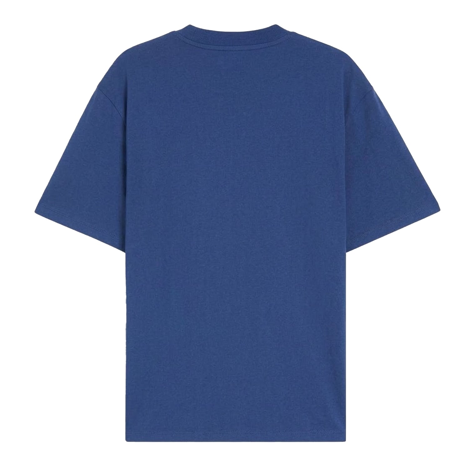 Medium Blue - Back - Hugo Boss Mens Heavyweight Relaxed Fit T-Shirt