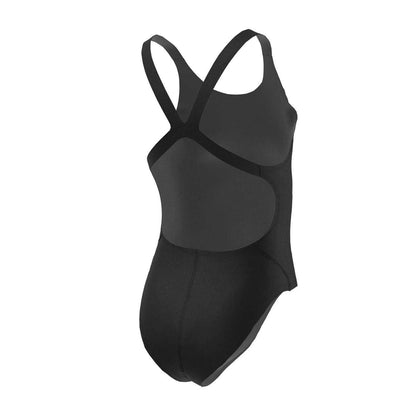 Black - Back - Nike Girls Hydrastrong One Piece Swimsuit