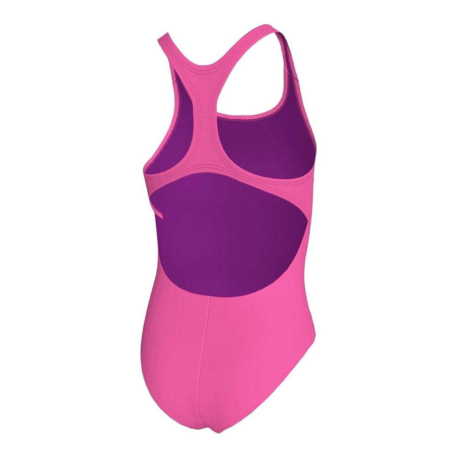 Hyper Pink - Back - Nike Girls Hydrastrong One Piece Swimsuit