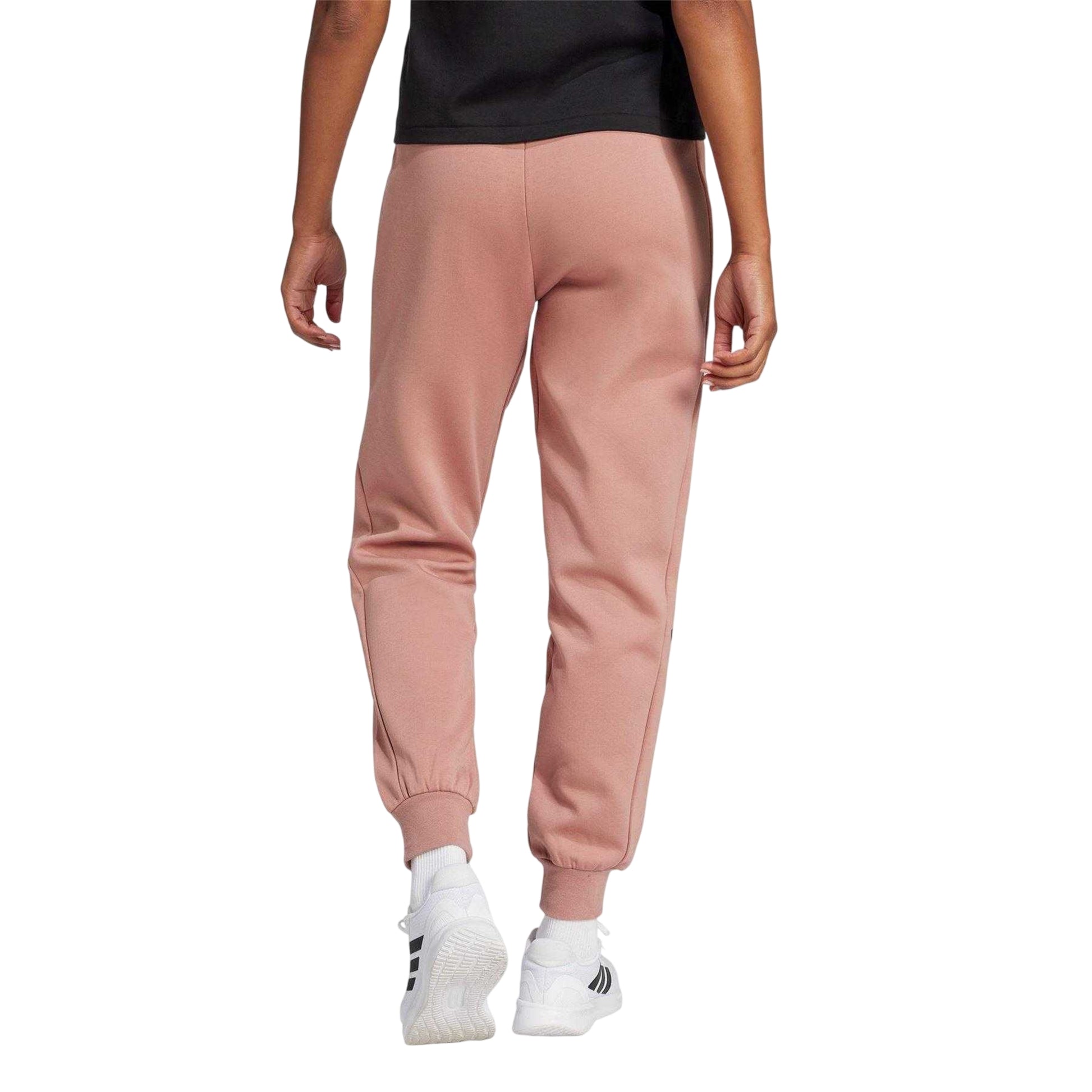 Warm Clay - Back - Adidas Womens-Ladies Z.N.E. Jersey Jogging Bottoms