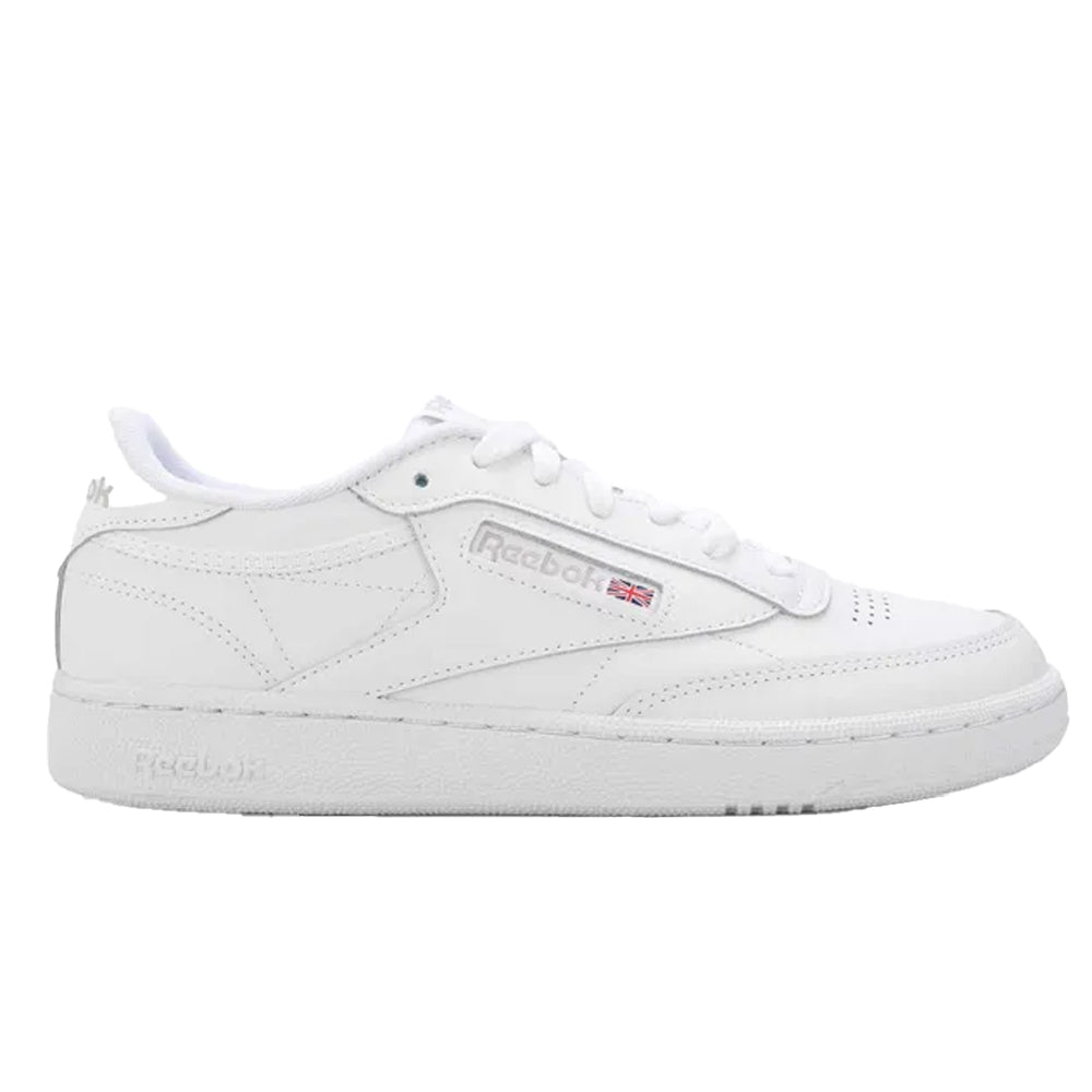 White - Back - Reebok Womens-Ladies Club C 85 Leather Trainers