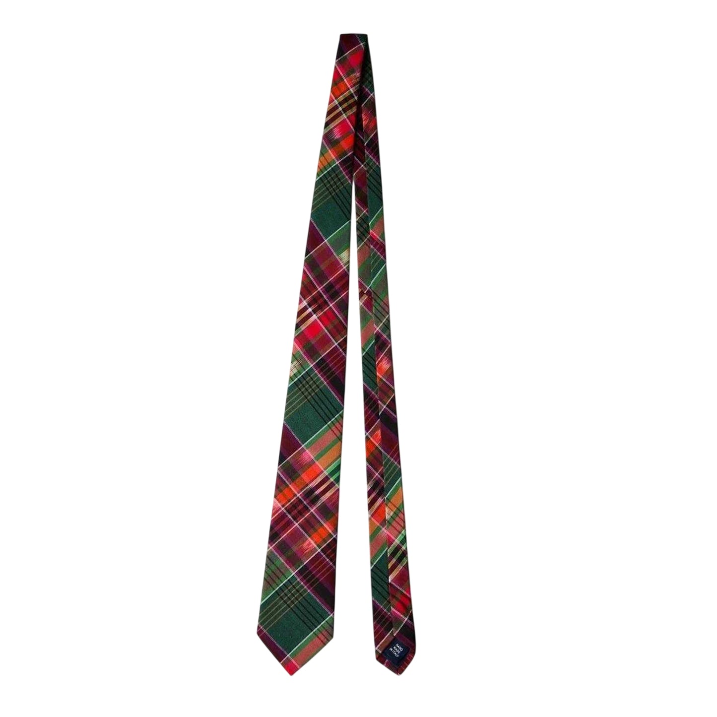 Multicoloured - Front - Ralph Lauren Checked Cotton Tie