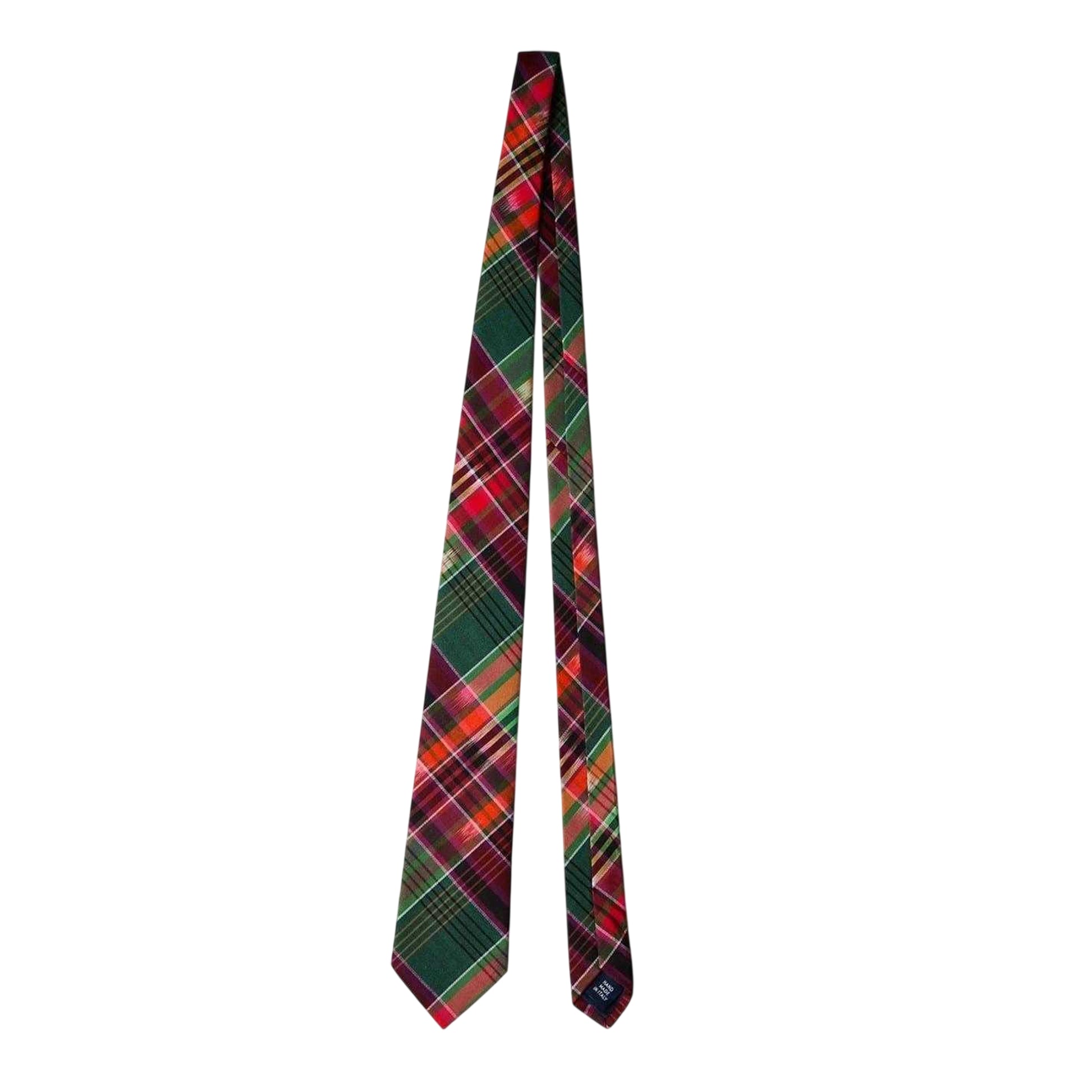 Multicoloured - Front - Ralph Lauren Checked Cotton Tie