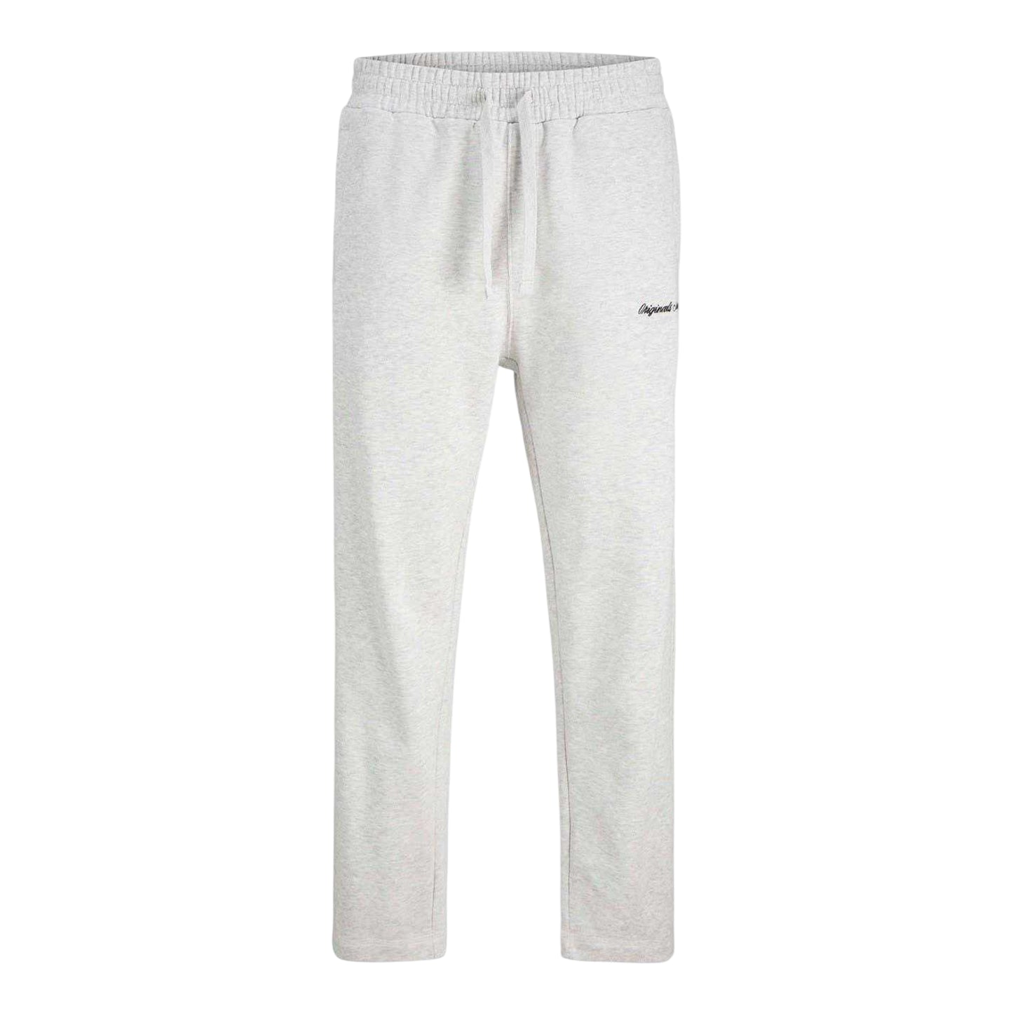 White Melange - Front - Jack And Jones Mens Relaxed Fit Joggers