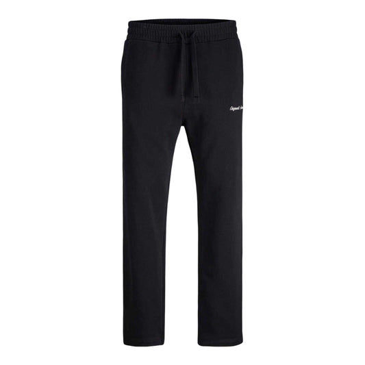 Black - Front - Jack And Jones Mens Relaxed Fit Joggers