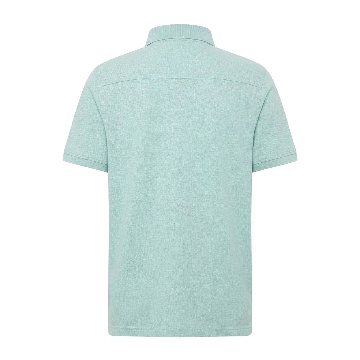 Crushed Mint - Back - Tommy Hilfiger Mens 1985 Embroidered Logo Polo Shirt