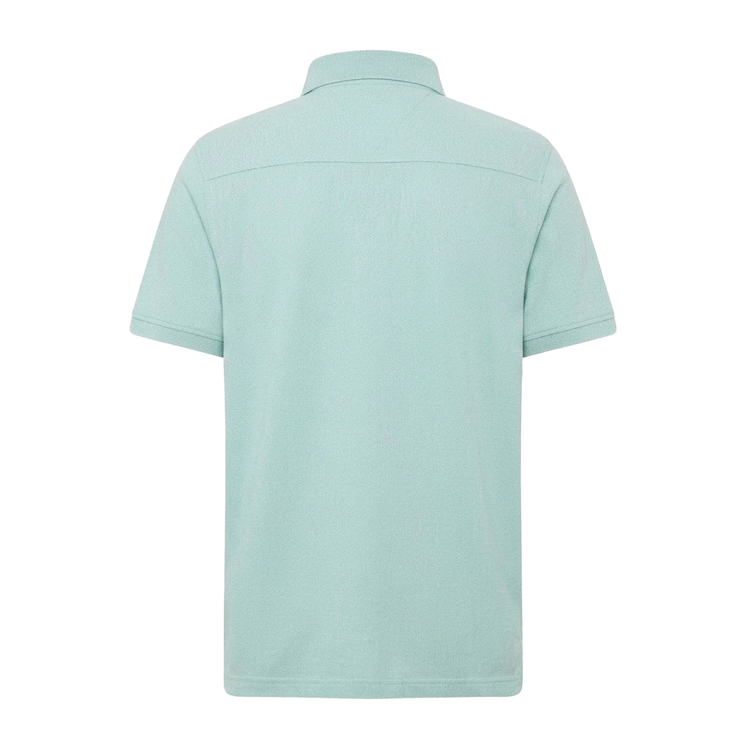 Crushed Mint - Back - Tommy Hilfiger Mens 1985 Embroidered Logo Polo Shirt