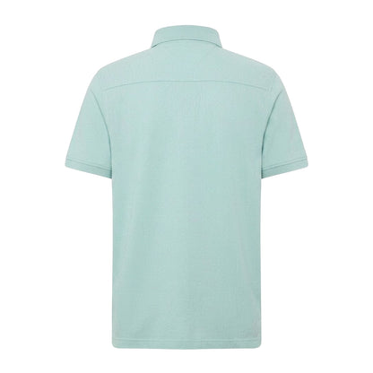 Crushed Mint - Back - Tommy Hilfiger Mens 1985 Embroidered Logo Polo Shirt