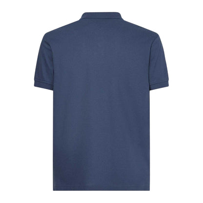 Navy - Back - Tommy Hilfiger Mens 1985 Embroidered Logo Polo Shirt