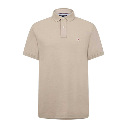 Sandalwood - Front - Tommy Hilfiger Mens 1985 Embroidered Logo Polo Shirt