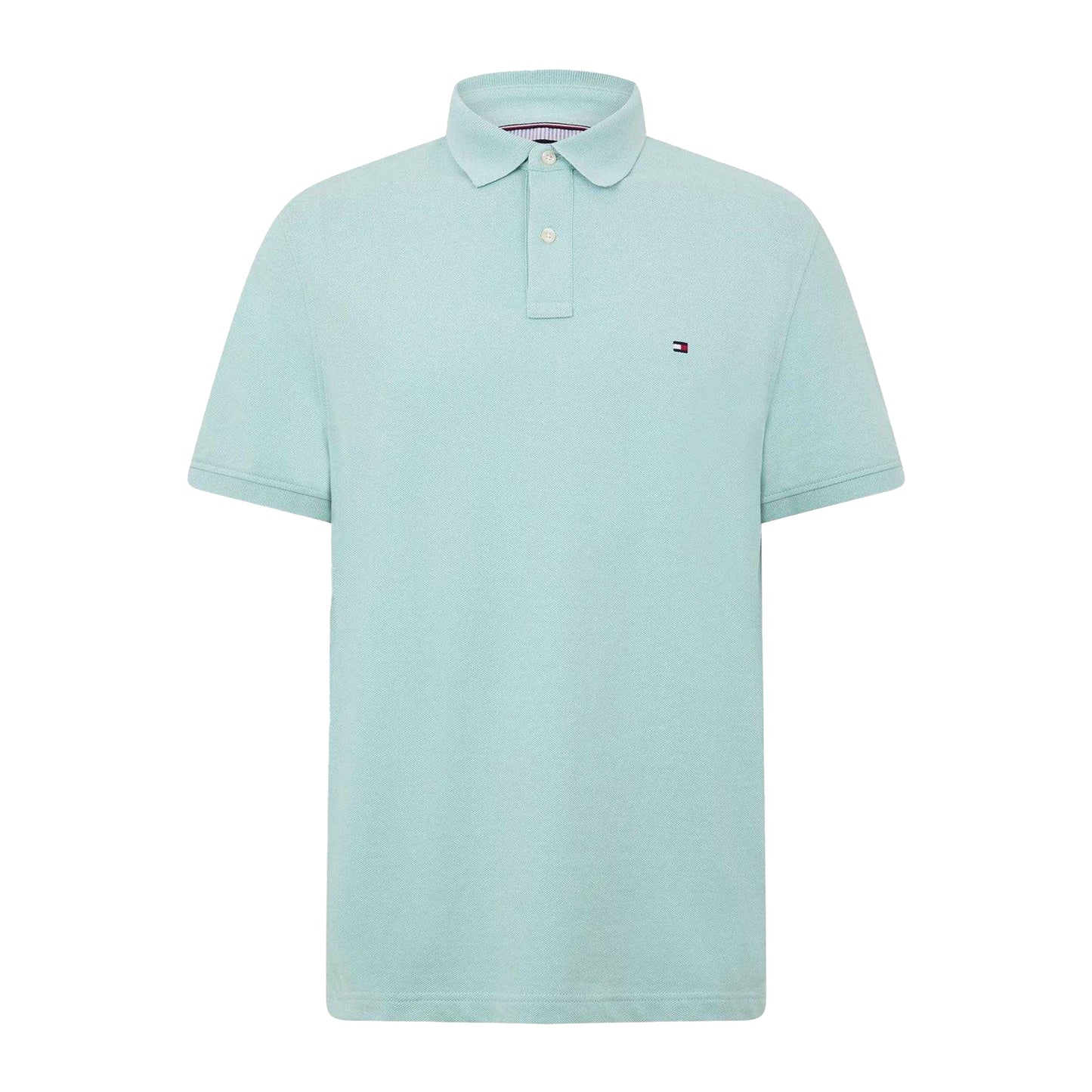 Crushed Mint - Front - Tommy Hilfiger Mens 1985 Embroidered Logo Polo Shirt