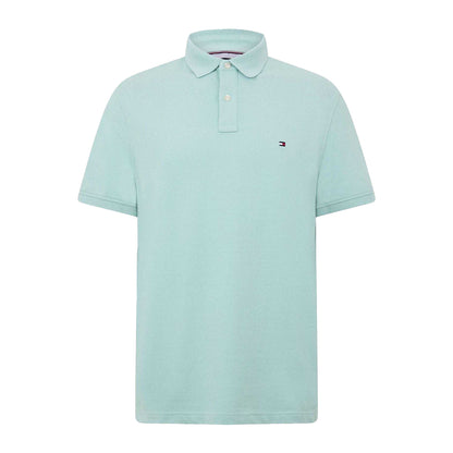 Crushed Mint - Front - Tommy Hilfiger Mens 1985 Embroidered Logo Polo Shirt