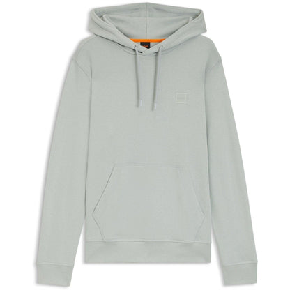 Silver - Front - Boss Mens Wetalk Pullover Hoodie