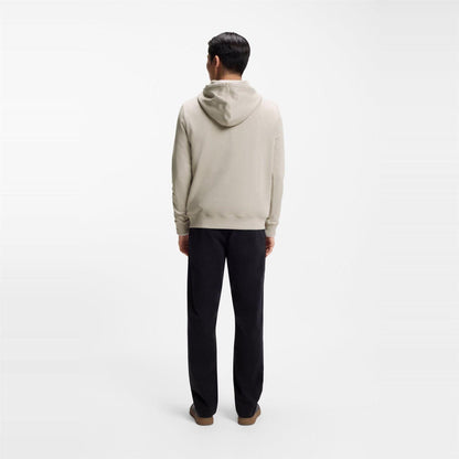 Grey - Side - Boss Mens Wetalk Pullover Hoodie