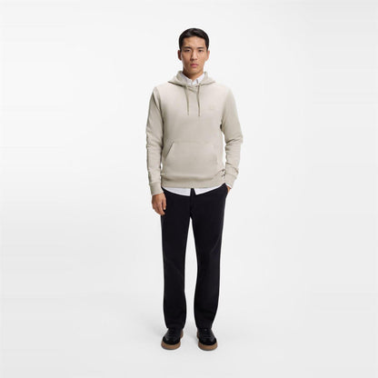 Grey - Pack Shot - Boss Mens Wetalk Pullover Hoodie