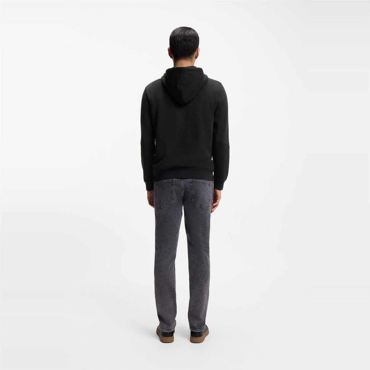 Jet Black - Side - Boss Mens Wetalk Pullover Hoodie