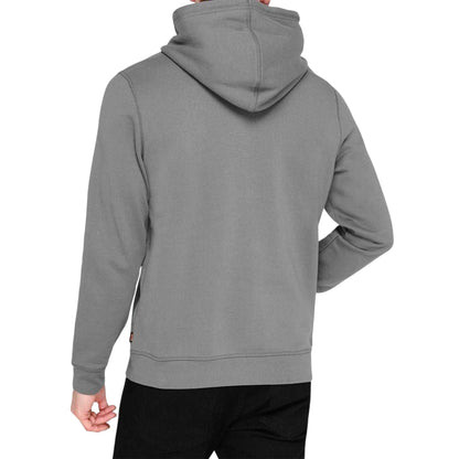 Charcoal - Back - Boss Mens Wetalk Pullover Hoodie