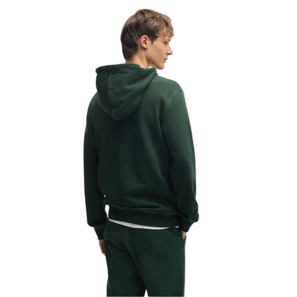 Green - Back - Boss Mens Wetalk Pullover Hoodie
