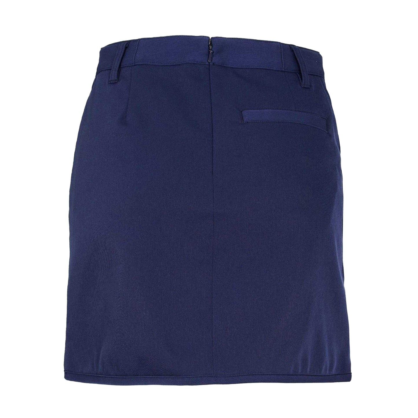 Blue - Back - Puma Womens-Ladies Golf Skort